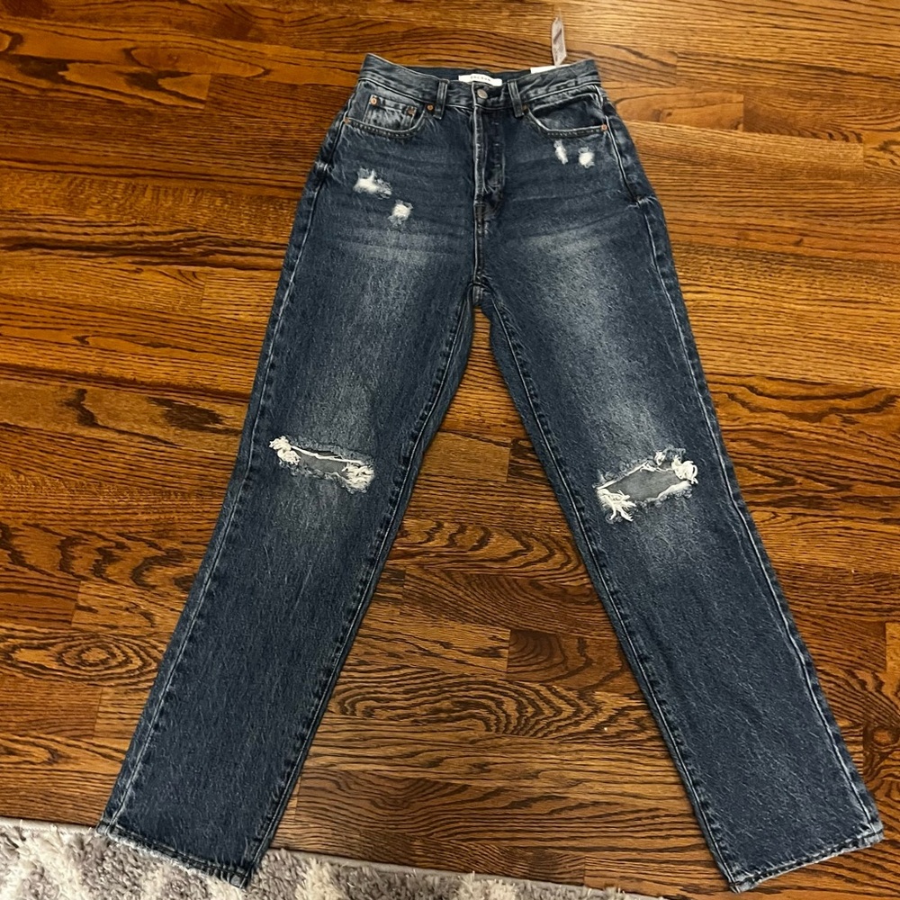 PAC Sun New Distressed ripped Blue Denim Jeans